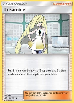 Lusamine⁣ - Crimson Invasion⁣ (Uncommon)⁣ [96]