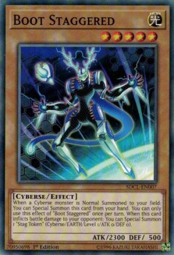 Boot Staggered - Structure Deck: Cyberse Link (Common) [SDCL-007]