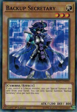 Backup Secretary⁣ - Structure Deck: Cyberse Link⁣ (Common)⁣ [010]