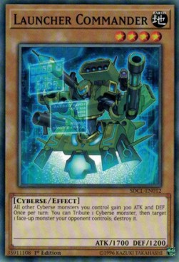 Launcher Commander⁣ - Structure Deck: Cyberse Link⁣ (Common)⁣ [012]
