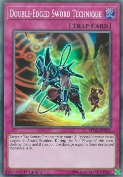 Double-Edged Sword Technique⁣ - Spirit Warriors⁣ (Super Rare)⁣ [054]
