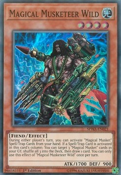 Magical Musketeer Wild⁣ - Spirit Warriors⁣ (Super Rare)⁣ [021]