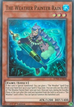 The Weather Painter Rain⁣ - Spirit Warriors⁣ (Super Rare)⁣ [030]