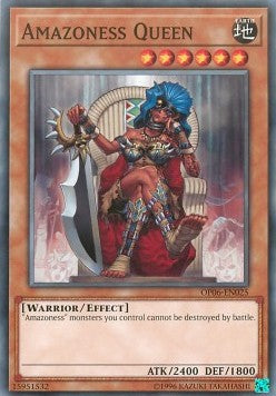 Amazoness Queen⁣ - OTS Tournament Pack 6⁣ (Common)⁣ [025]