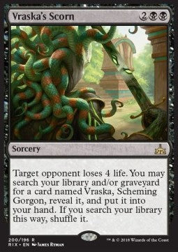 Vraska's Scorn⁣ - Rivals of Ixalan⁣ (Rare)⁣ [200]