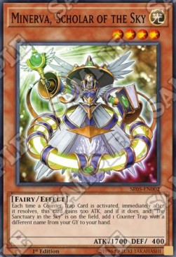 Minerva, Scholar of the Sky⁣ - Structure Deck: Wave of Light⁣ (Common)⁣ [002]