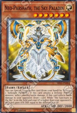Neo-Parshath, the Sky Paladin⁣ - Structure Deck: Wave of Light⁣ (Common)⁣ [004]