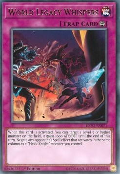 World Legacy Whispers - Extreme Force (Rare) [EXFO-071]