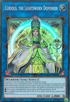 Curious, the Lightsworn Dominion - Extreme Force (Super Rare) [EXFO-091]