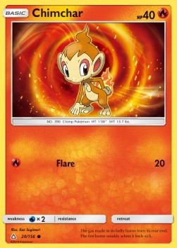 Chimchar⁣ - Ultra Prism⁣ (Common)⁣ [20]