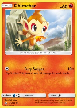 Chimchar⁣ - Ultra Prism⁣ (Common)⁣ [21]