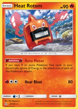 Heat Rotom⁣ - Ultra Prism⁣ (Rare)⁣ [24]