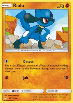 Riolu⁣ - Ultra Prism⁣ (Common)⁣ [66]