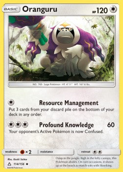 Oranguru⁣ - Ultra Prism⁣ (Uncommon)⁣ [114]