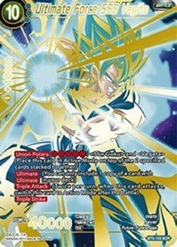 Ultimate Force SSB Vegito - Union Force (Secret Rare) [BT2-123]