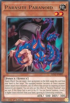 Parasite Paranoid - Legendary Duelists: Ancient Millennium (Rare) [LED2-007]