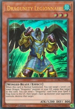Dragunity Legionnaire⁣ - Legendary Collection Kaiba Mega Pack⁣ (Ultra Rare)⁣ [085]