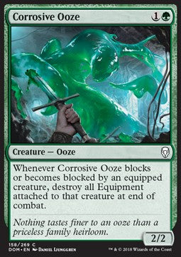 Corrosive Ooze⁣ - Dominaria⁣ (Common)⁣ [158]