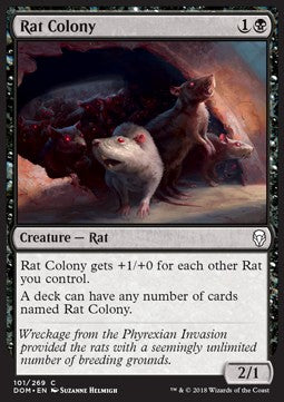 Rat Colony⁣ - Dominaria⁣ (Common)⁣ [101]
