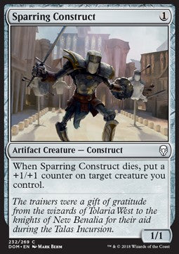 Sparring Construct⁣ - Dominaria⁣ (Common)⁣ [232]