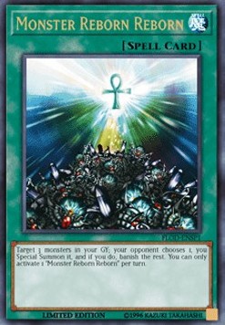 Monster Reborn Reborn (V.2 - Ultra Rare)⁣ - Flames of Destruction⁣ (Ultra Rare)⁣ [SP1]