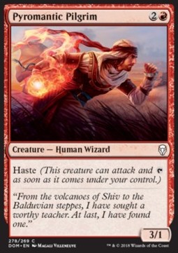 Pyromantic Pilgrim⁣ - Dominaria⁣ (Common)⁣ [278]