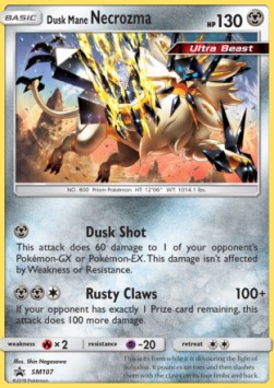 Dusk Mane Necrozma⁣ - SM Black Star Promos⁣ (Promo)⁣ [107]