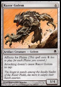Razor Golem⁣ - Darksteel⁣ (Common)⁣ [137]