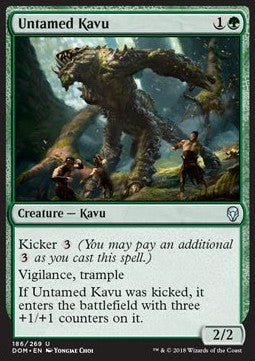 Untamed Kavu⁣ - Dominaria⁣ (Uncommon)⁣ [186]
