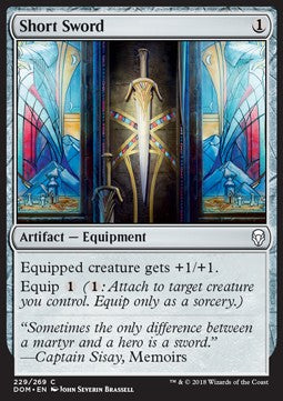 Short Sword⁣ - Dominaria⁣ (Common)⁣ [229]