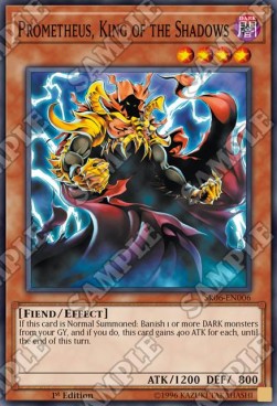 Prometheus, King of the Shadows⁣ - Structure Deck: Lair of Darkness⁣ (Common)⁣ [006]