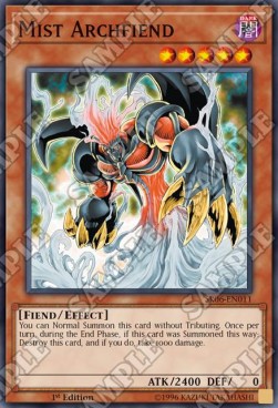 Mist Archfiend⁣ - Structure Deck: Lair of Darkness⁣ (Common)⁣ [011]
