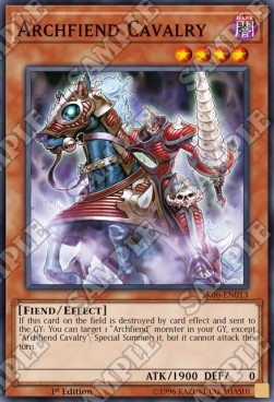 Archfiend Cavalry⁣ - Structure Deck: Lair of Darkness⁣ (Common)⁣ [013]