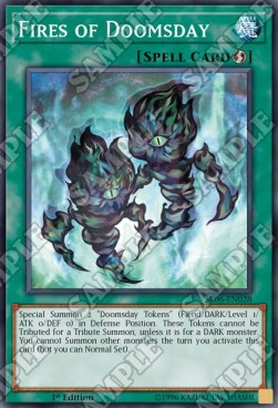 Fires of Doomsday⁣ - Structure Deck: Lair of Darkness⁣ (Common)⁣ [028]