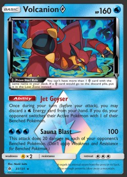Volcanion ◇⁣ - Forbidden Light⁣ (Holo Rare)⁣ [31]