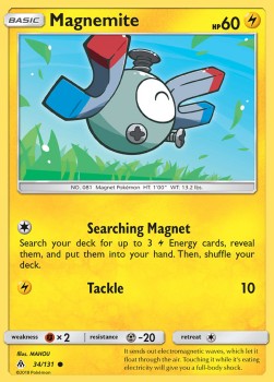 Magnemite⁣ - Forbidden Light⁣ (Common)⁣ [34]