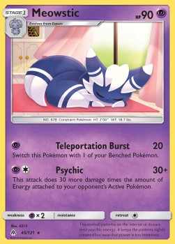 Meowstic - Forbidden Light (Rare) [FLI-45]