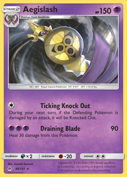 Aegislash - Forbidden Light (Rare) [FLI-49]