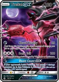 Yveltal GX⁣ - Forbidden Light⁣ (Ultra Rare)⁣ [79]
