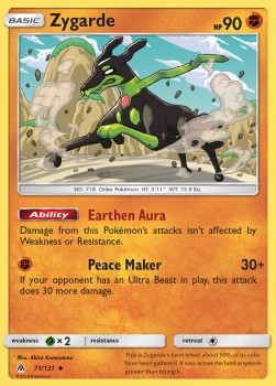 Zygarde⁣ - Forbidden Light⁣ (Uncommon)⁣ [71]