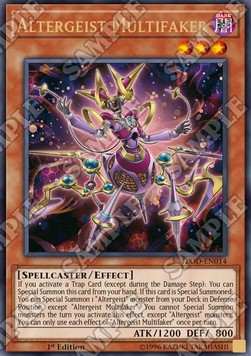 Altergeist Multifaker⁣ - Flames of Destruction⁣ (Ultra Rare)⁣ [014]