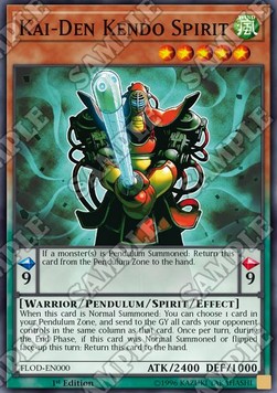 Kai-Den Kendo Spirit⁣ - Flames of Destruction⁣ (Common)⁣ [000]