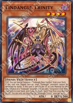 Tindangle Trinity⁣ - Flames of Destruction⁣ (Common)⁣ [013]