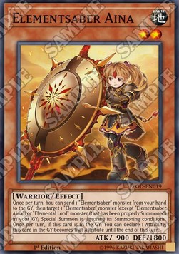 Elementsaber Aina⁣ - Flames of Destruction⁣ (Common)⁣ [019]