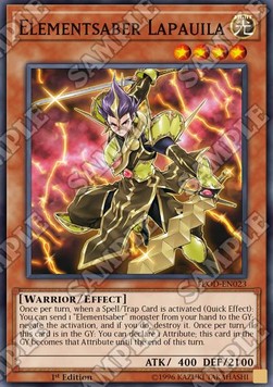 Elementsaber Lapauila⁣ - Flames of Destruction⁣ (Super Rare)⁣ [023]