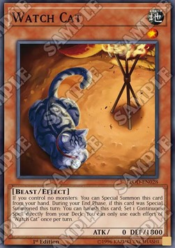 Watch Cat⁣ - Flames of Destruction⁣ (Common)⁣ [028]
