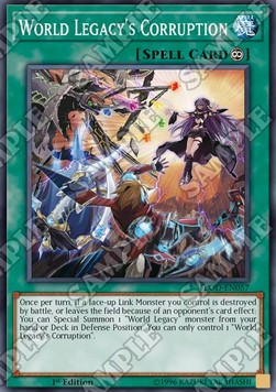 World Legacy's Corruption⁣ - Flames of Destruction⁣ (Common)⁣ [057]