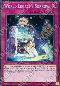 World Legacy's Sorrow⁣ - Flames of Destruction⁣ (Super Rare)⁣ [073]