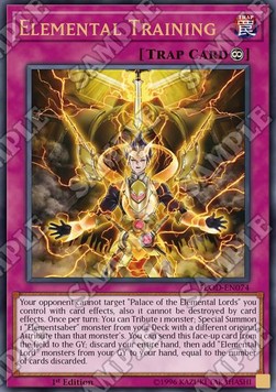 Elemental Training⁣ - Flames of Destruction⁣ (Ultra Rare)⁣ [074]