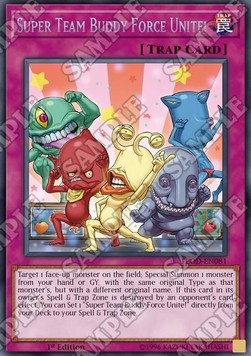Super Team Buddy Force Unite!⁣ - Flames of Destruction⁣ (Secret Rare)⁣ [081]